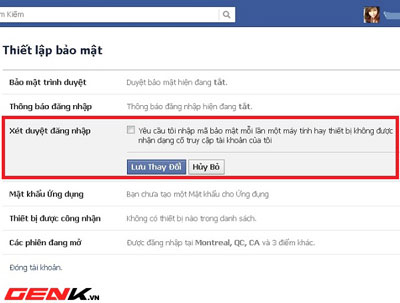  facebook, kiem tra nguoi la dang nhap facebook, thu thuat facebook, 