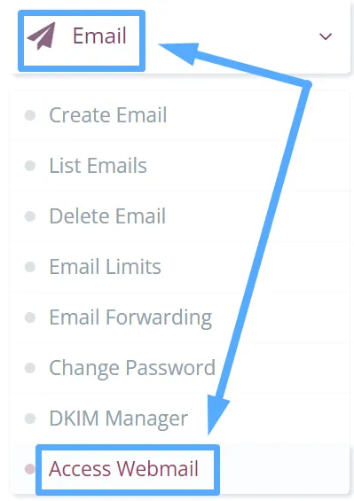 tạo email trên cyberpanel, cyberpanel