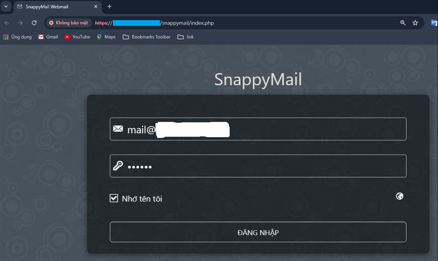 tạo email trên cyberpanel, cyberpanel