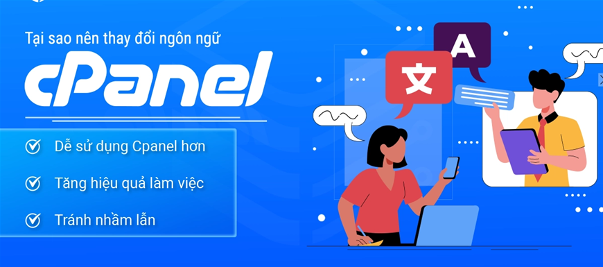 Hướng dẫn nhanh 2 bước thay đổi ngôn ngữ trong cPanel thay đổi ngôn ngữ trong cPanel