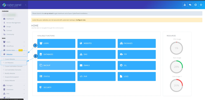 Hướng dẫn thiết lập HSTS Header trên CyberPanel chỉ với 4 bước tin tức công nghệ, hsts, cyberpanel