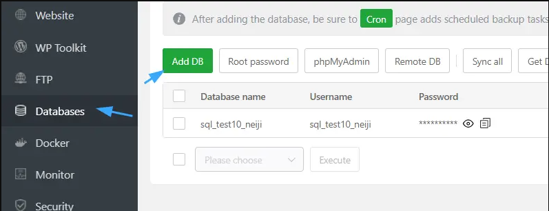 Hướng dẫn nhanh cách import database trên aaPanel bằng Database Manager Tin tức công nghệ