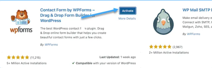 Hướng dẫn tạo form liên hệ trong WordPress bằng plugin WPForms WordPress, plugin, WPForms