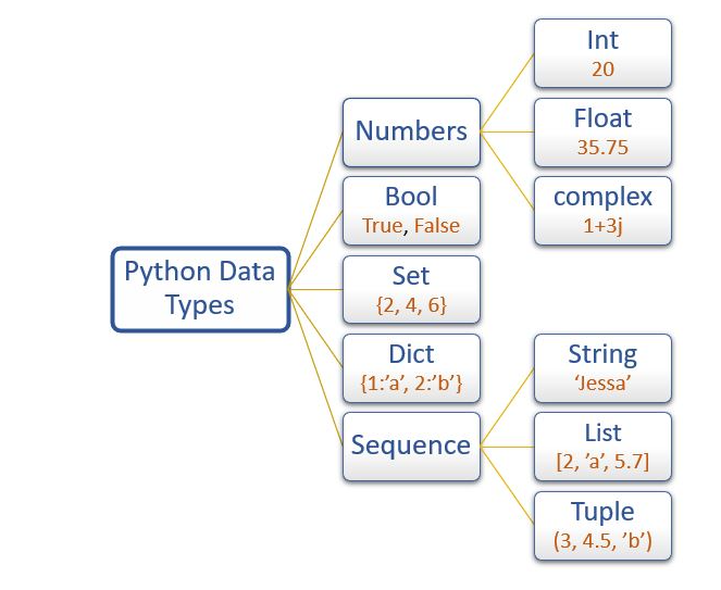 Python, biến, kiểu dữ liệu