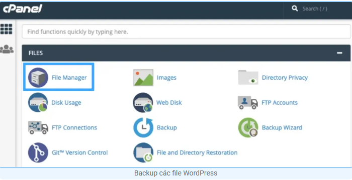 Backup WordPress là gì? WordPress, website, Backup WordPress