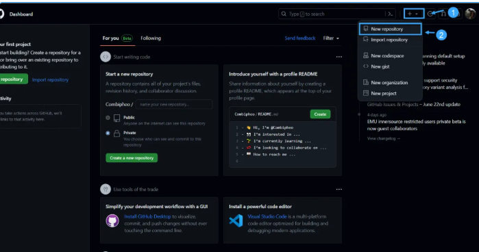 git, github, gitbas
