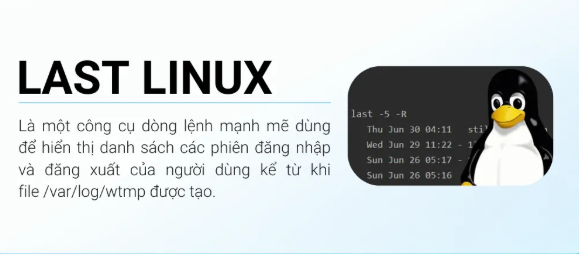 Hướng dẫn sử dụng lệnh last trong Linux cho người mới bắt đầu Linux, last, tin tức lập trình