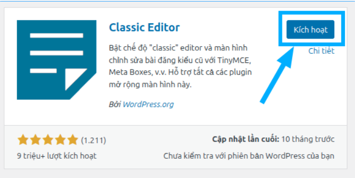 Classic Editor, WordPress, plugin