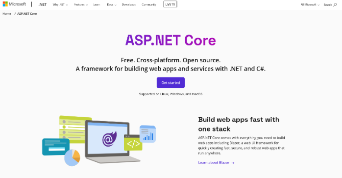 ASP.NET, ASP, ASP net corre