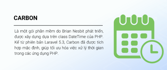 Xử lý DateTime đơn giản với thư viện Carbon trong Laravel và PHP DateTime, Laravel, Carbon Laravel