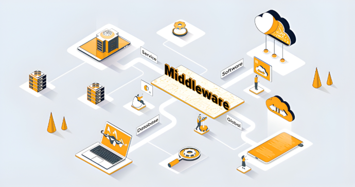Middleware, server, client 