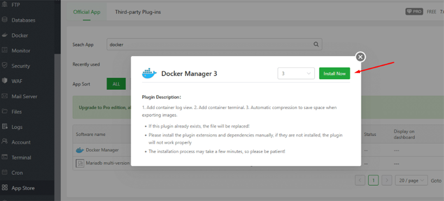 Triển khai WordPress bằng Docker trên aaPanel đơn giản và hiệu quả aaPanel, control panel, WordPress