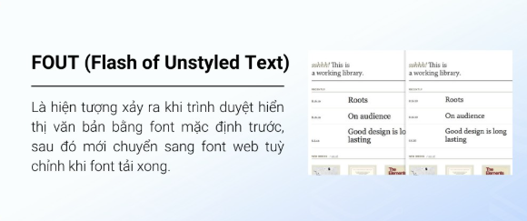 FOUT ,font-display, font 