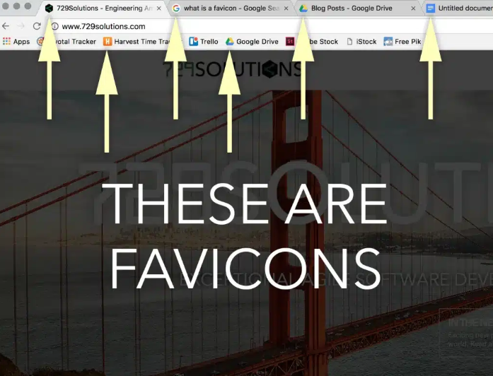 Favicon, website, WordPress