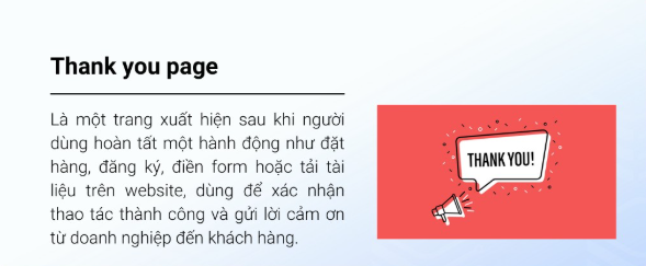 Thank You Page.Page, website