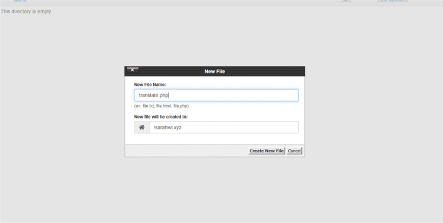 wordpress, Dịch tự động, cpanel 