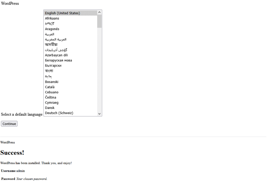aaPanel, control panel, WordPress 