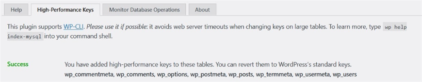 Tăng tốc WordPress bằng plugin Index WP MySQL for Speed WordPress, database WordPres, SQL