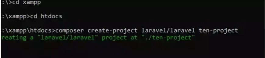 cài đặt laravel, cài đặt laravel trên Windows, hướng dẫn cài đặt laravel, cài đặt laravel thông qua composer.