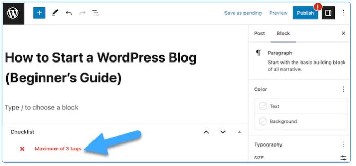 Sharecode.vn WordPress, số lượng tag WordPress, tăng số lượng tag, tag WordPress đơn giản