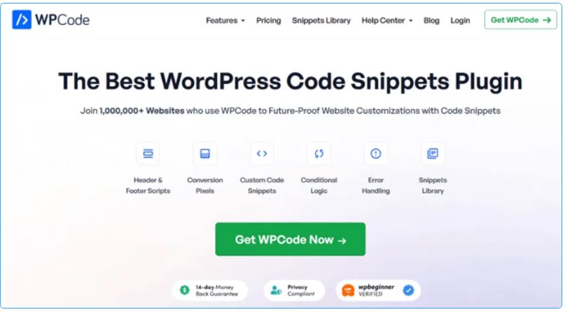 WordPress, sharecode WordPress, snippet, dán snippet vào WordPress