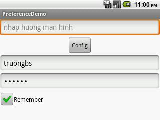 Sharepreferences, thu thuat android, android tips, android co ban, android