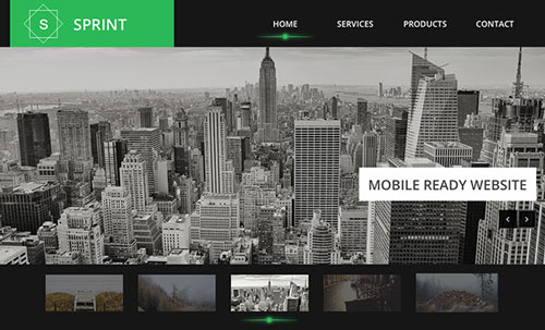 free template, html5 template, Responsive Template, Sprint, Template tips