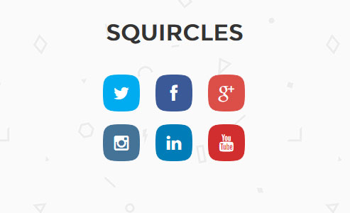 biểu tượng, css3, Icons, ios7, Squircles, thiet ke web