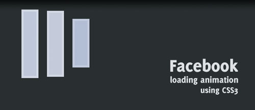 animation css3, css3, facebook, loading bar, tự học css