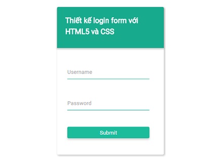 css, login form, html5, code css, thu thuat css 