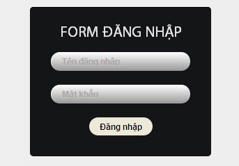 css tips, css3, form đăng nhập, thiet ke web, thu thuat css