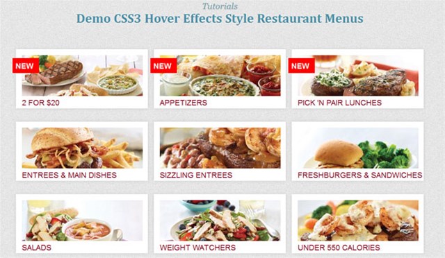 hover effect, menu, css, thu thuat css, css co ban