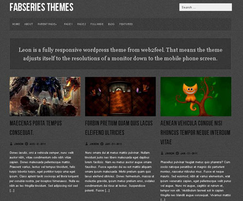 free template, mien phi, Portfolio WordPress, Themes, website template