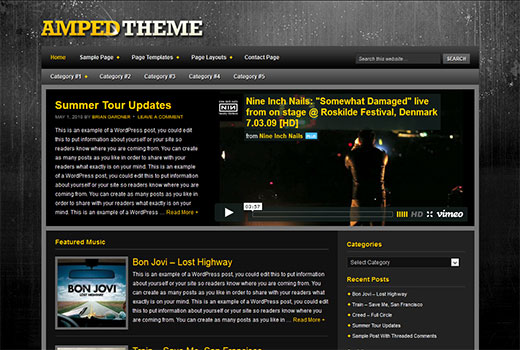 template, theme, thu thuat wordpress, video, video theme, WordPress Themes, wordpress tips