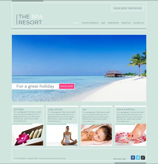 responsive web design, web theme, website template, template tips, template