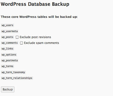 backup, thu thuat wordpress, wordpress plugins, wordpress tips, wordpress