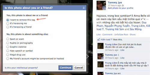 remove tag, tag facebook, thu thuat facebook, facebook hacker, facebook tips