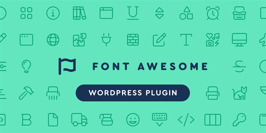 wordpress, font awesome,font awesome wordpress, wordpress font awesome