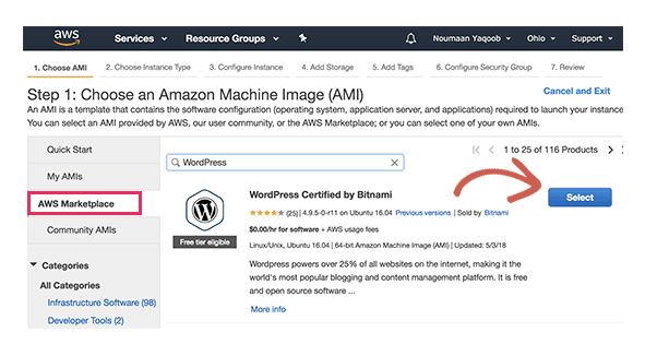 Cài đặt WordPress trên Amazon, sharecode cài đặt WordPress trên Amazon, đặt WordPress trên Amazon sharecode