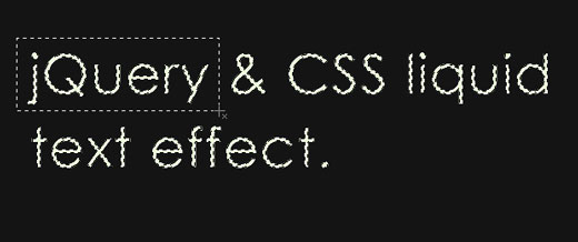 css, jQuery, neon, text effects,hiệu ứng