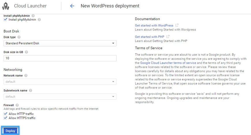 wordpress, google cloud, wordpress gg cloud