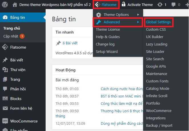 theme Flatsome, theme Flatsome chi tiết, sharecode theme Flatsome