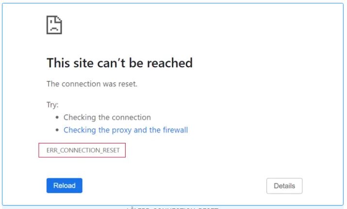  ERR_CONNECTION_RESET, WordPress, sharecode.vn 