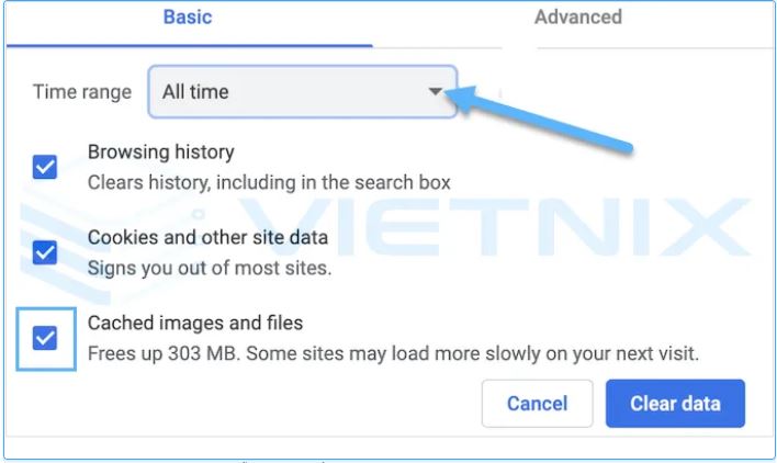  ERR_CONNECTION_RESET, WordPress, sharecode.vn 