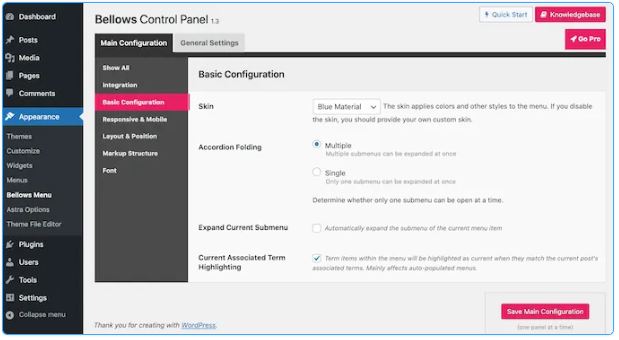 WordPress, sharecode.vn, menu sidebar