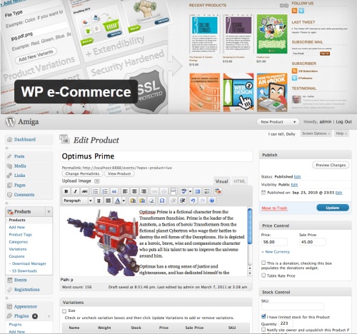 e-commerce, e-commerce plugin ,shopping cart, thu thuat wordpress, wordpress plugins, wordpress tips