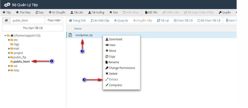 upload dữ liệu,  import database, import database trên Hosting cPanel,  upload dữ liệu  trên Hosting cPanel