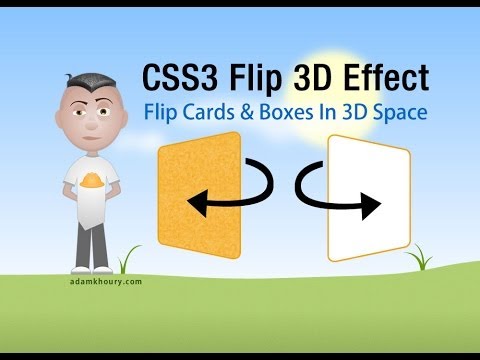 css tips, css3, Flip 3D, hiệu ứng, hiệu ứng 3D, thu thuat css