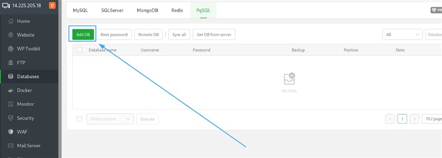 Hướng dẫn cài đặt và quản lý PostgreSQL (PgSQL) trên aaPanel từ A-Z
PostgreSQL , PgSQL