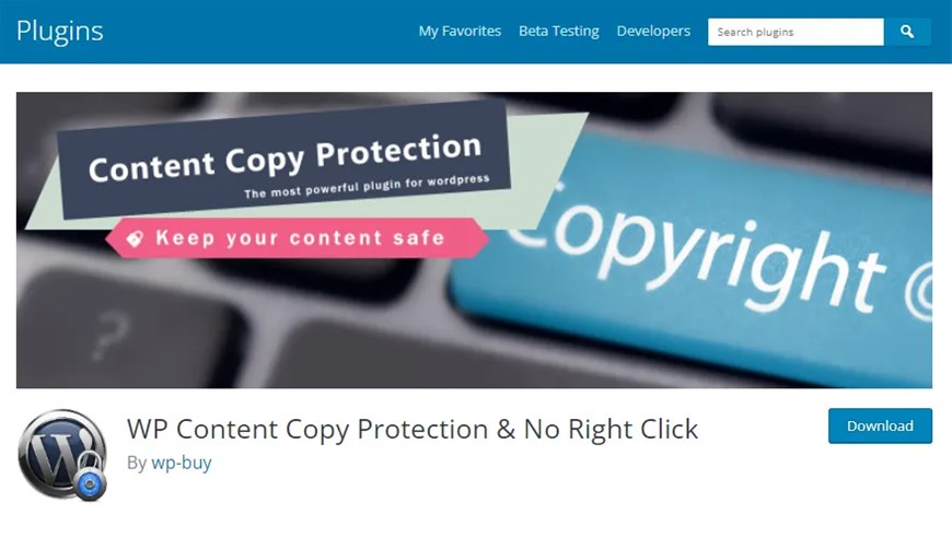 chống copy,plugin wordpress, chống copy wordpress